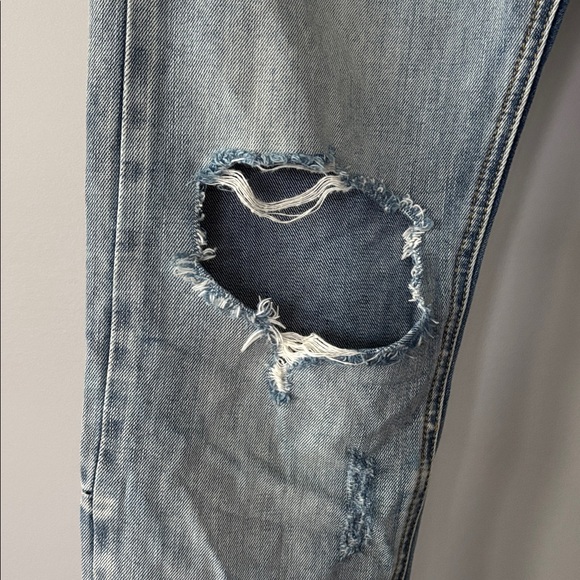 Fear of God x Fourth Collection Selvedge Indigo Distressed Jeans size 30x32 - Picture 4 of 14